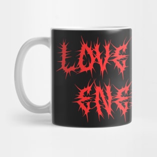 Love Your Enemies Metal Hardcore Punk Mug